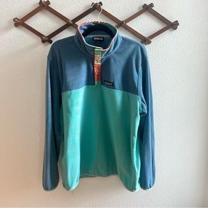 Patagonia men’s snap fleece pullover | L